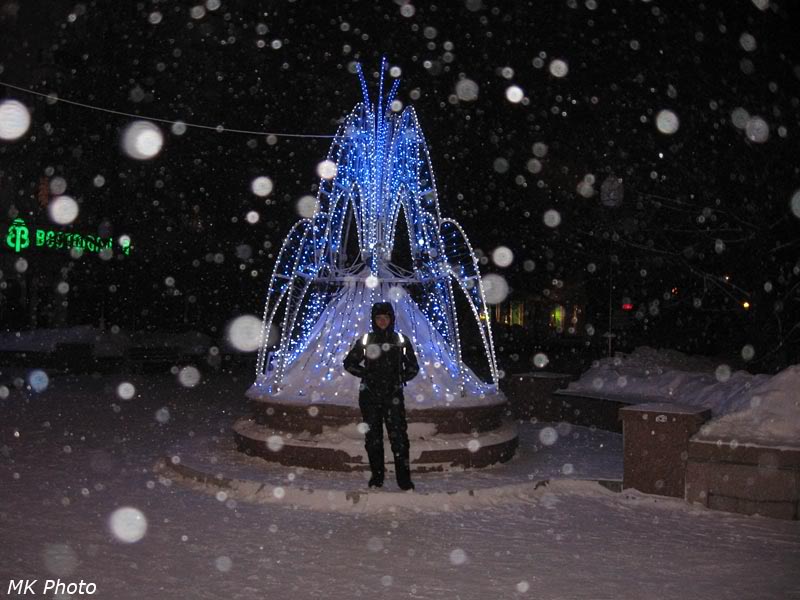 В центре Красноярска