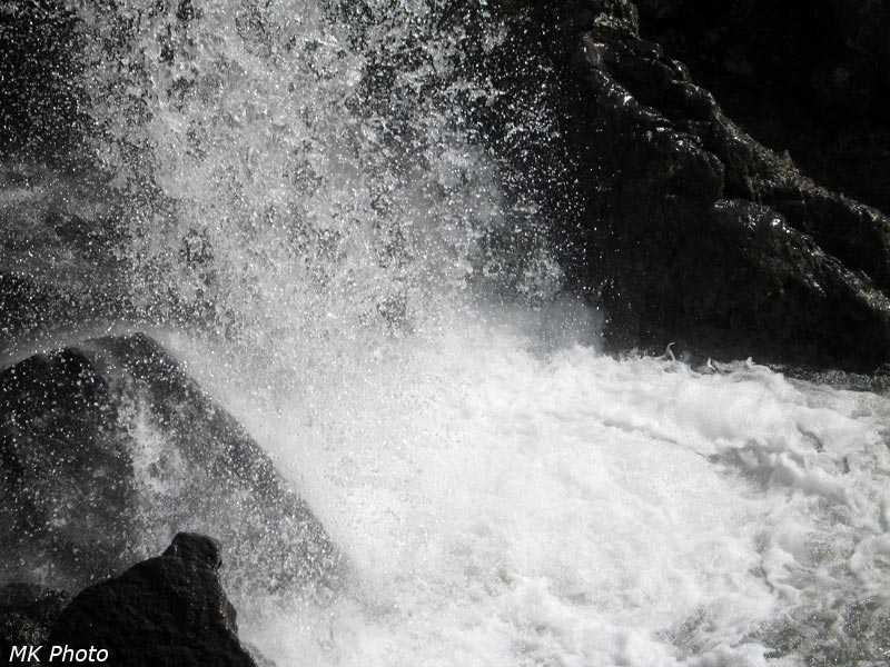 Водопад на руч. Бараний