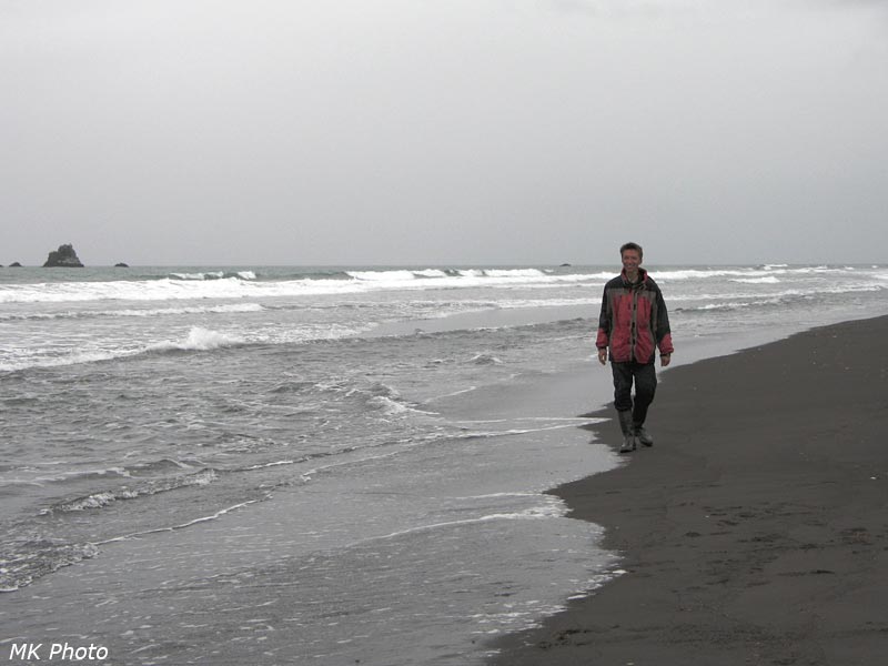 Автор у кромки Океана