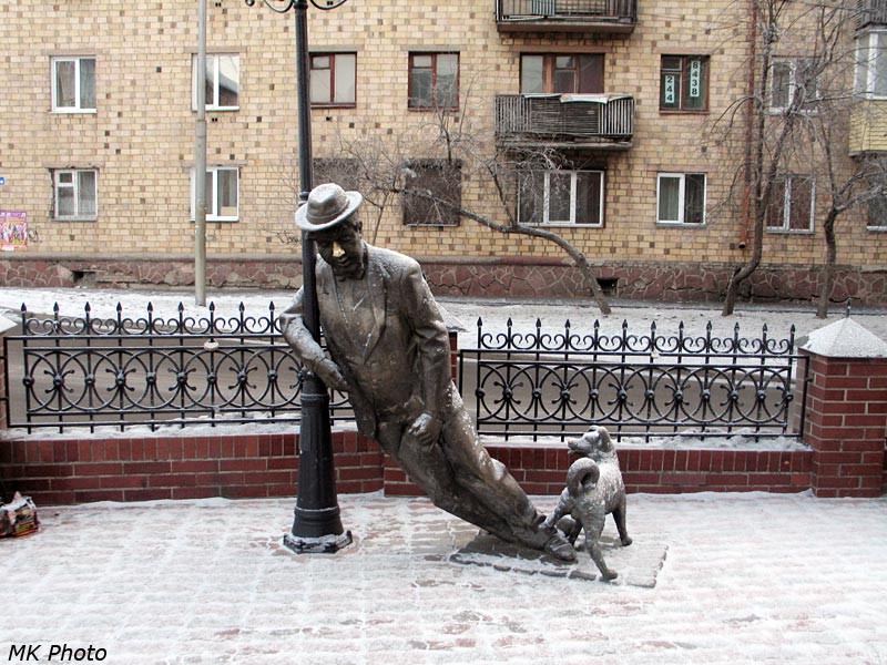 Пьяница и собачка