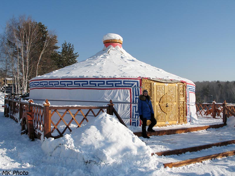 Монгольская кочевая юрта