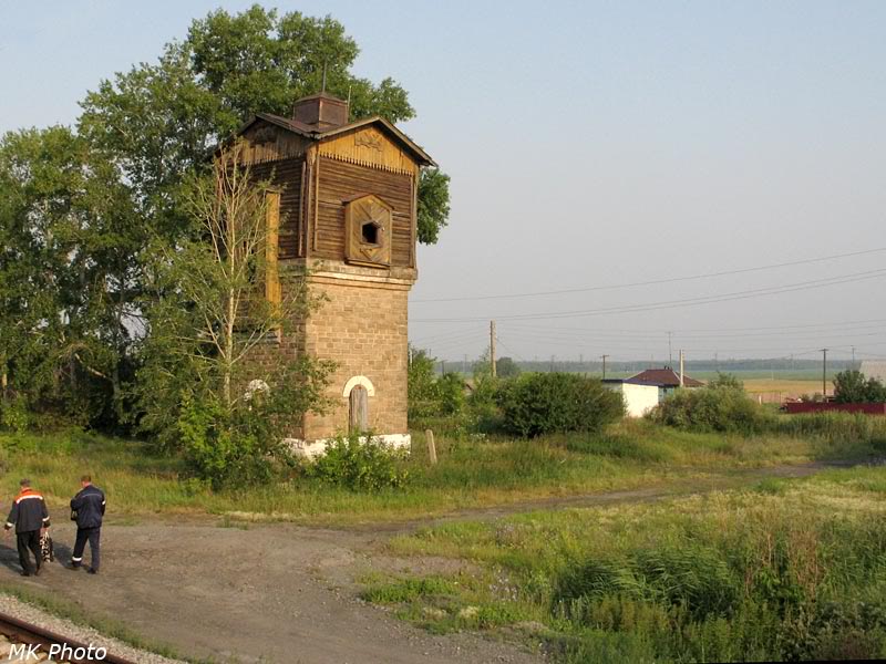 Водонапорная башня на ст. Логовушка