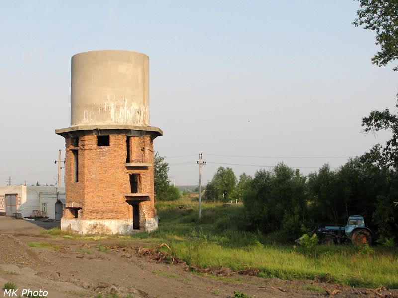 Водонапорная башня на ст. Логовушка