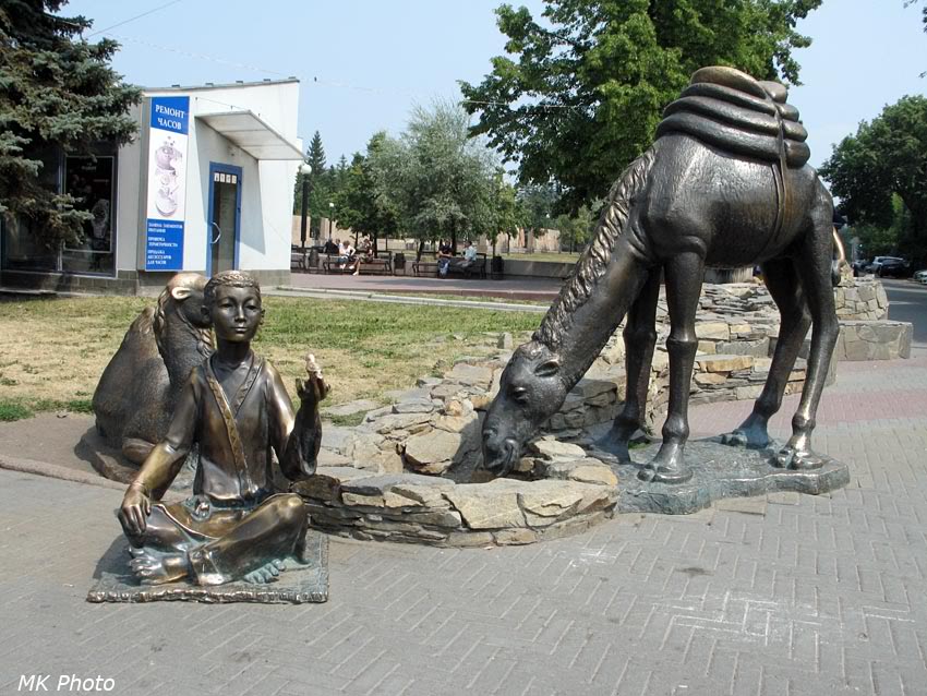 Мальчик с верблюдами