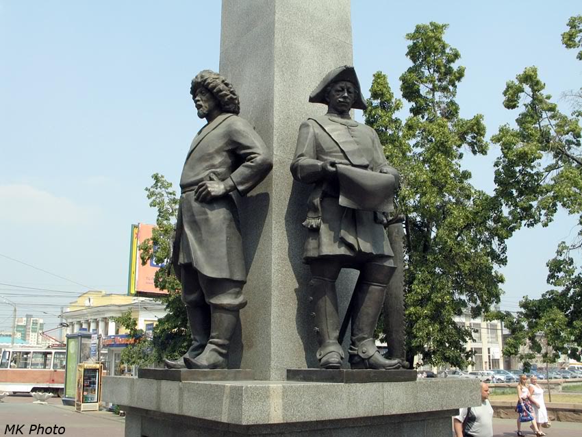 Стела основателям Челябинска