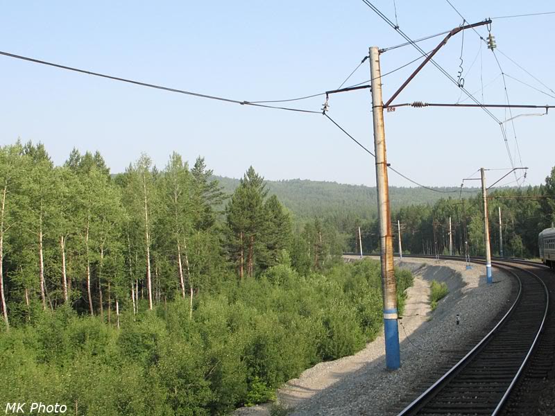 Кривая на спуске