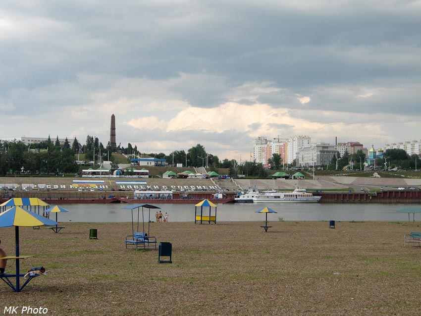 На пляже
