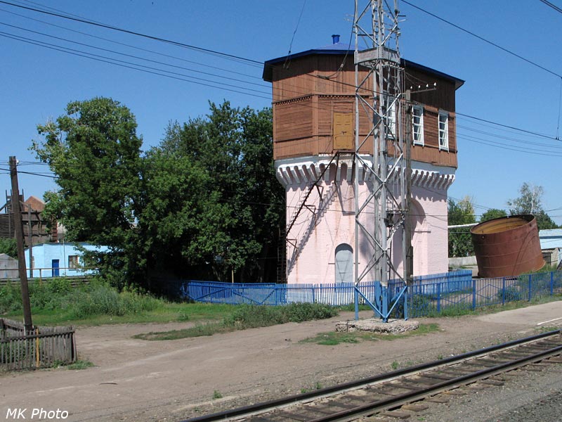 Водонапорная башня на ст. Кротовка
