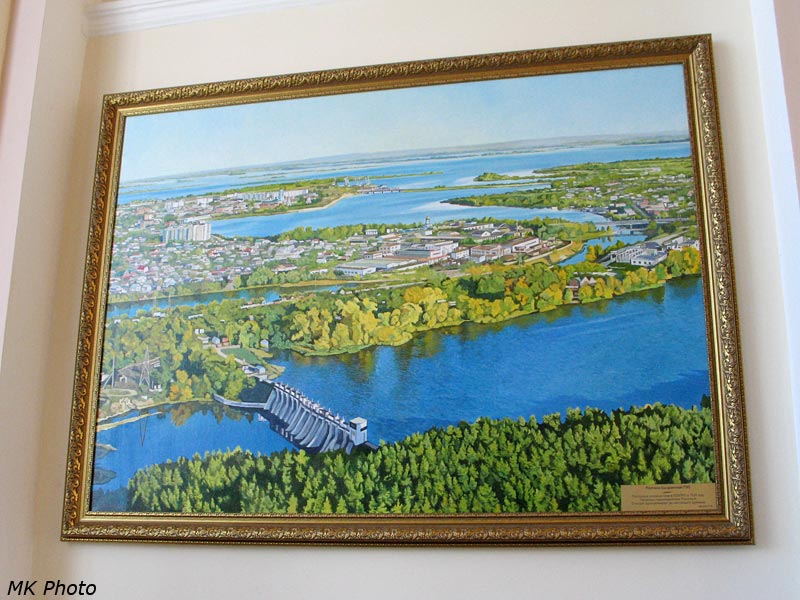 Плотина Сызранской ГЭС