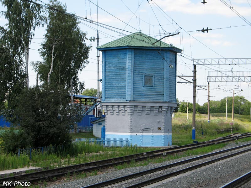 Водонапорная башня на ст. Никулино