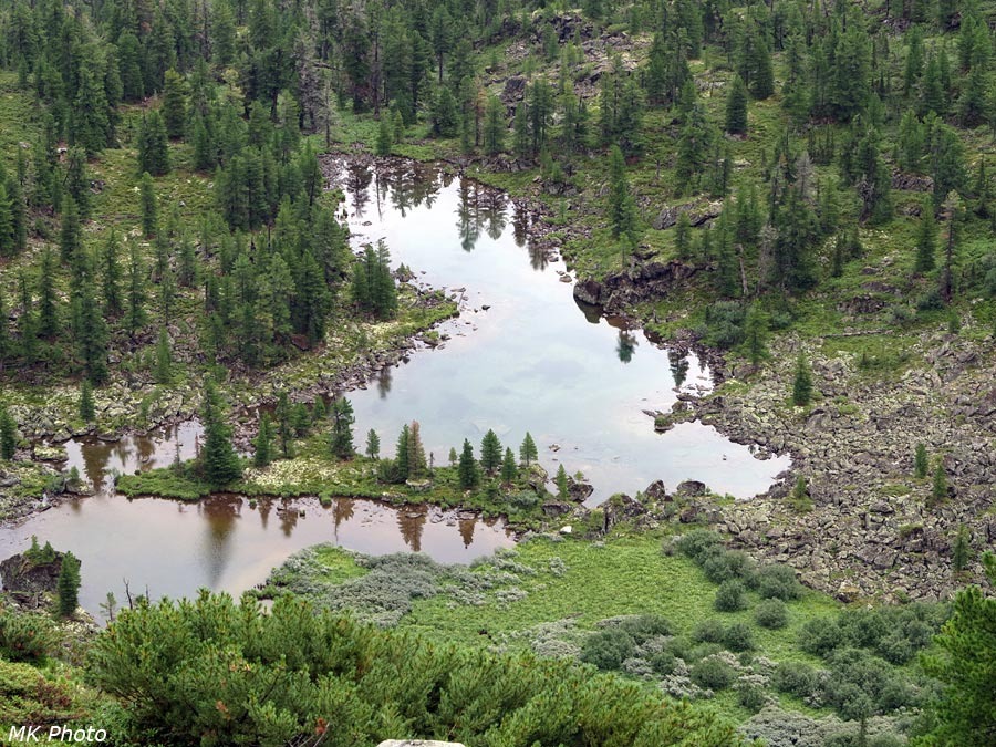 Озеро в верховьях р. Широкая