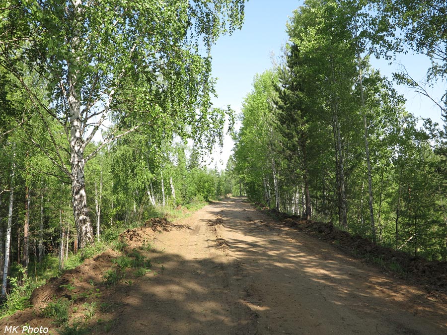 Насыпь в окрестностях Тайшета