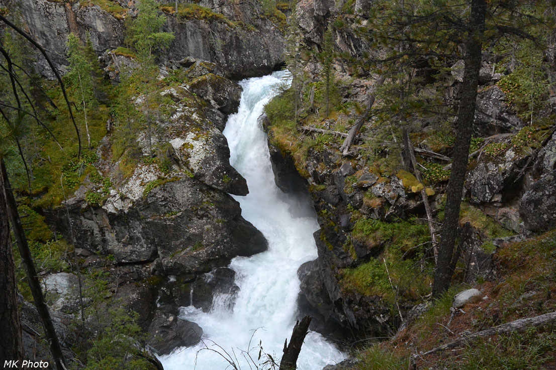 Водопады на р. Казиниха