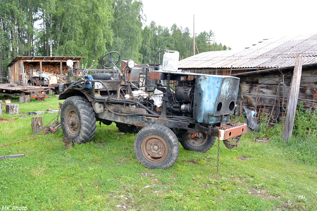 Самодельный трактор