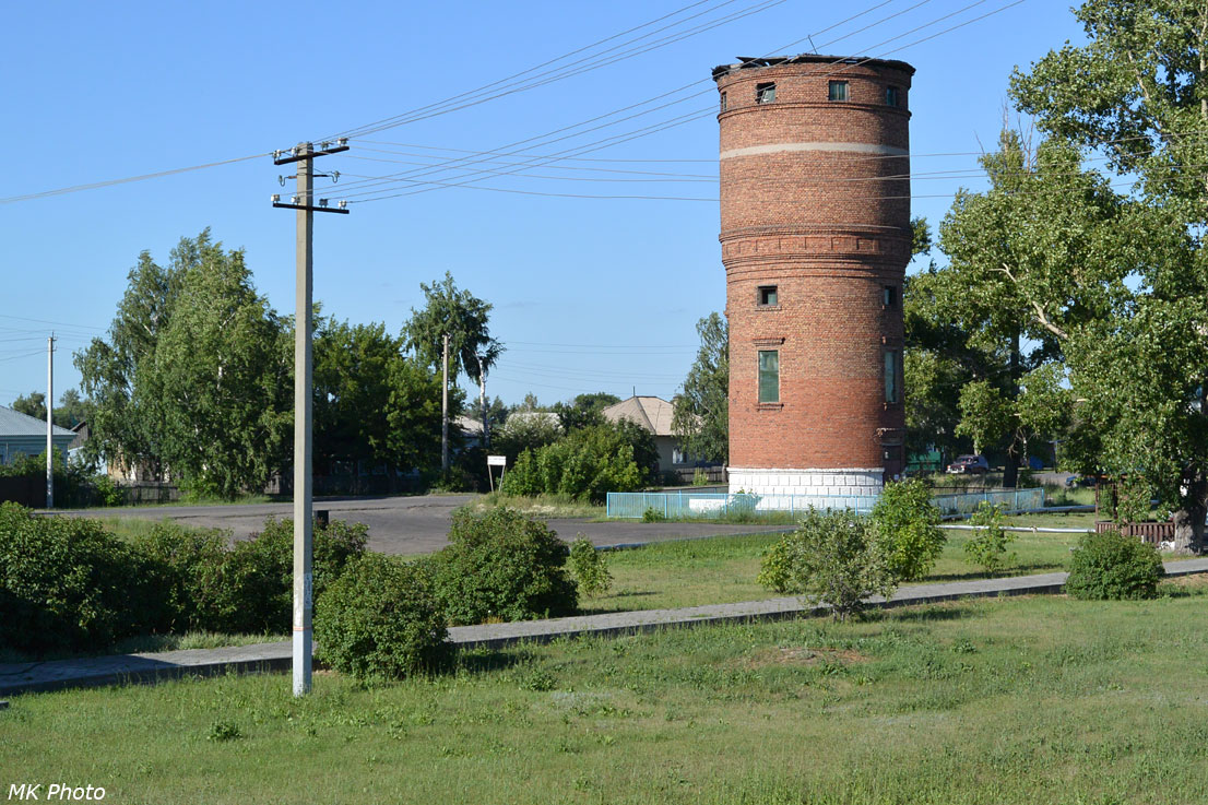 Водонапорная башня на ст. Новоблаговещенка
