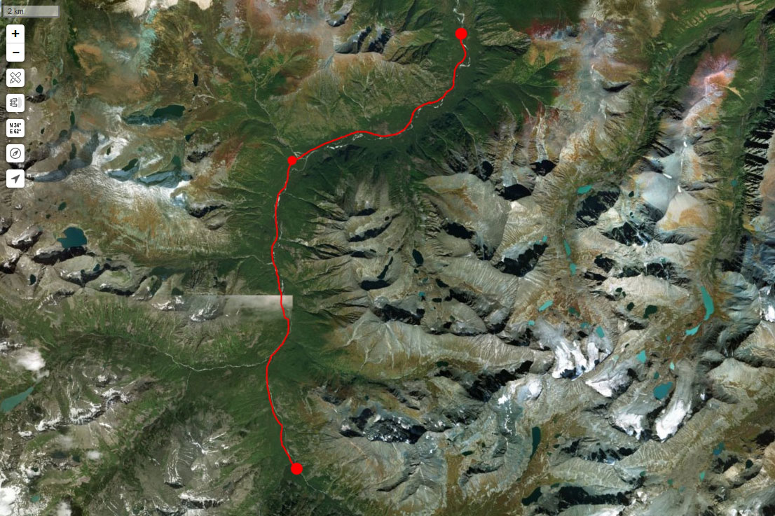 Фото маршрута на карте