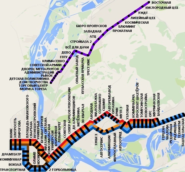 Карта запсиба город новокузнецк